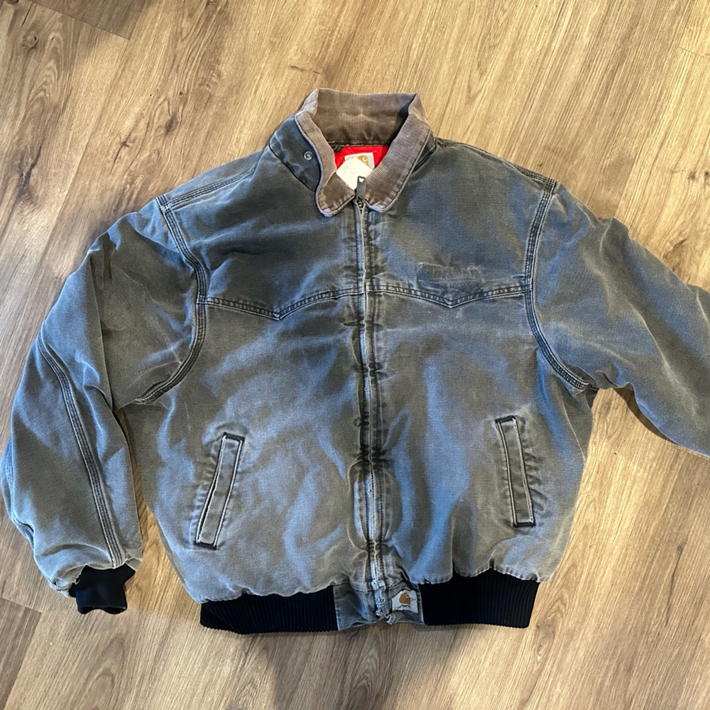 Vintage Distressed Detroit Carhartt Jacket